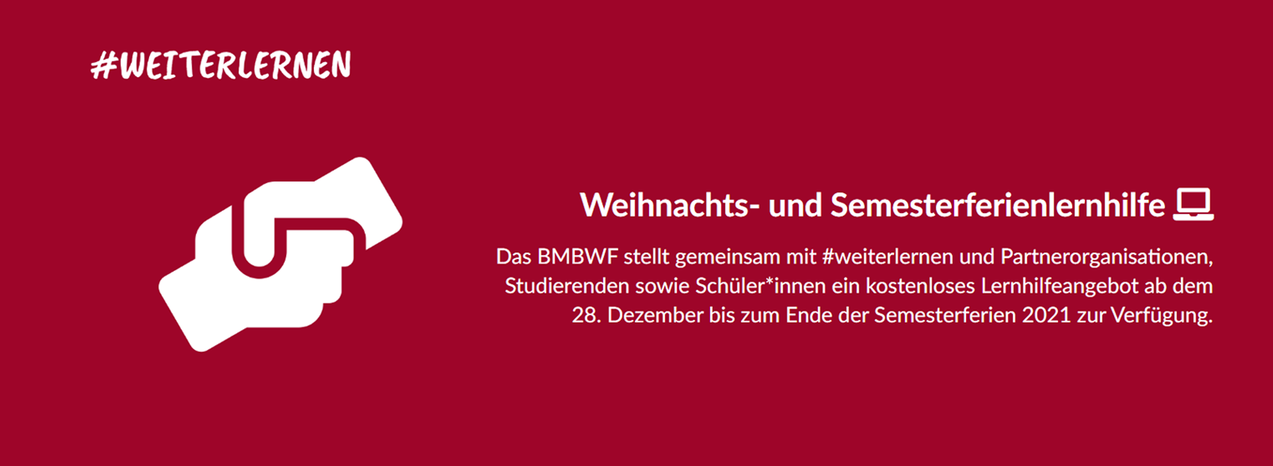 Ferienlernhilfe für Schüler*innen